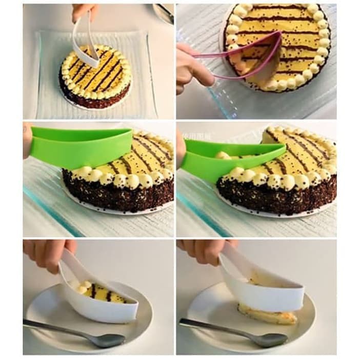 IKILOSHOP Alat Pemotong Pengangkat Kue Cake Tart Cake Server Pisau Potong Dapur