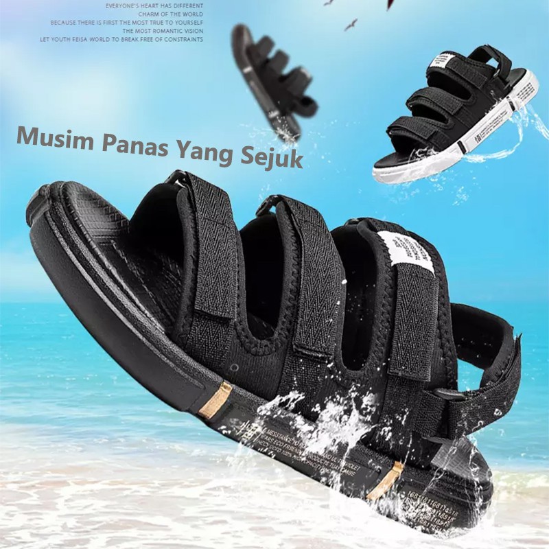 TOP BRAND- Sandal Gunung Efrain Unisex Import Ringan Kuat Anti Slip Tidak Licin Sandal Import Tali Belakang