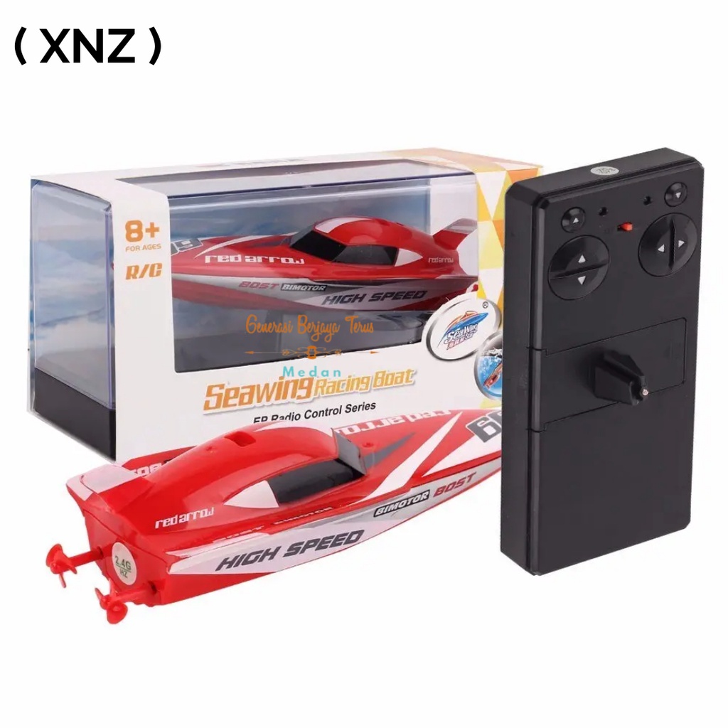Mainan RC Boat Mini High Speed RC Kapal Remote Control Boat Speed