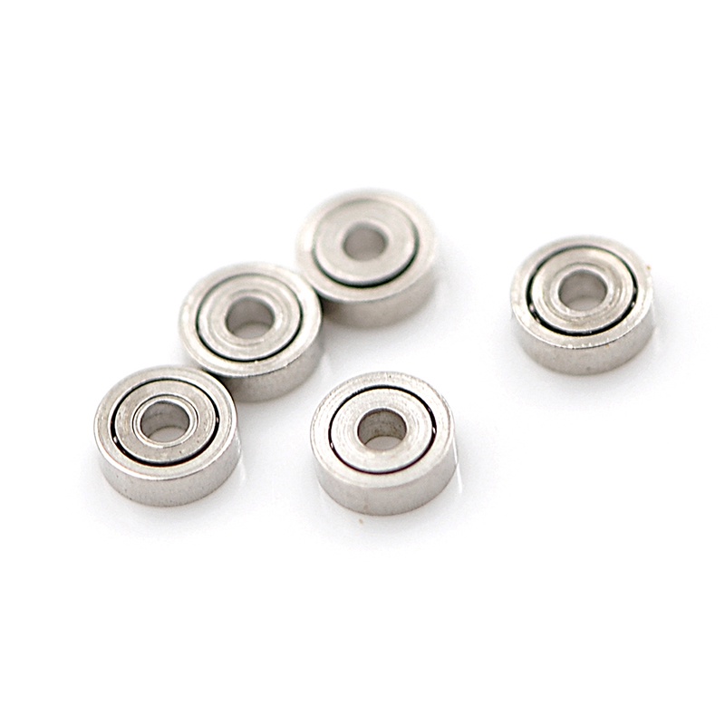 &lt; E2id &amp; &gt; 10pcs 681ZZ Miniatur Bola Bearing Metal Open Micro 1x3 X 1mm