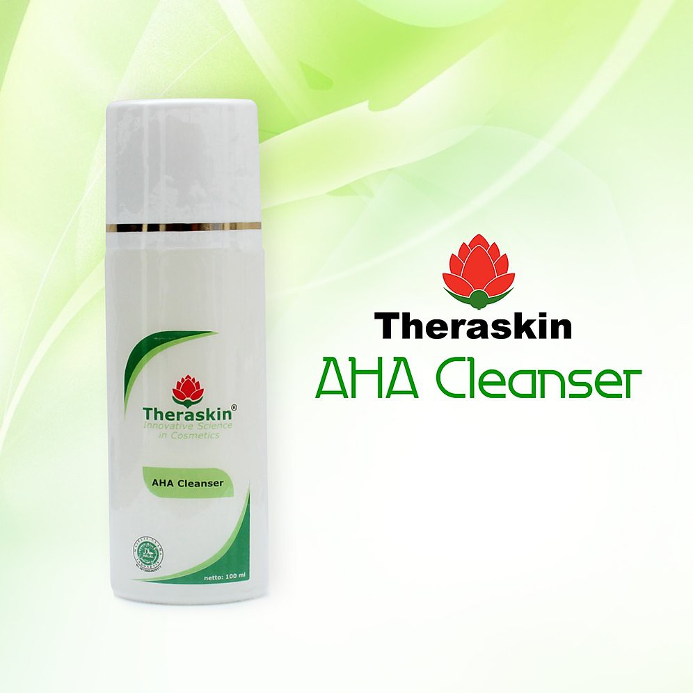 FACIAL WASH AHA THERASKIN / SABUN FLEK / AHA CLEANSER