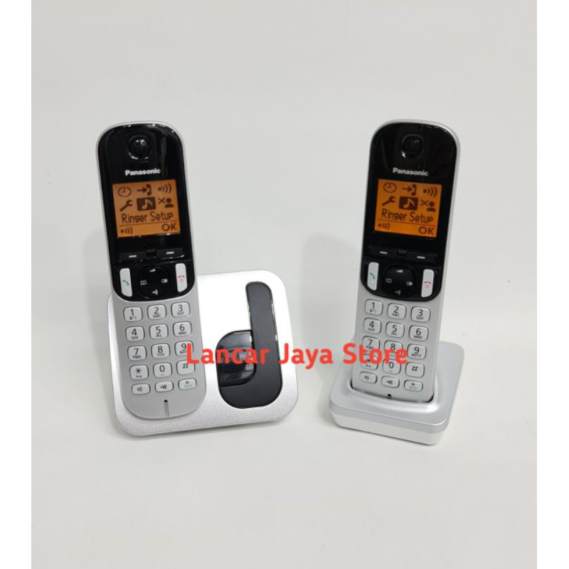 Telepon Wireless Panasonic KX-TGC252 (2Handset) Intercom Used