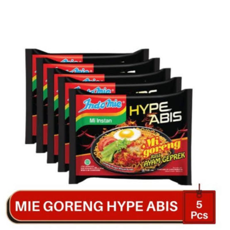 

Indomie Mi Goreng Rasa Ayam Geprek isi 5 pcs