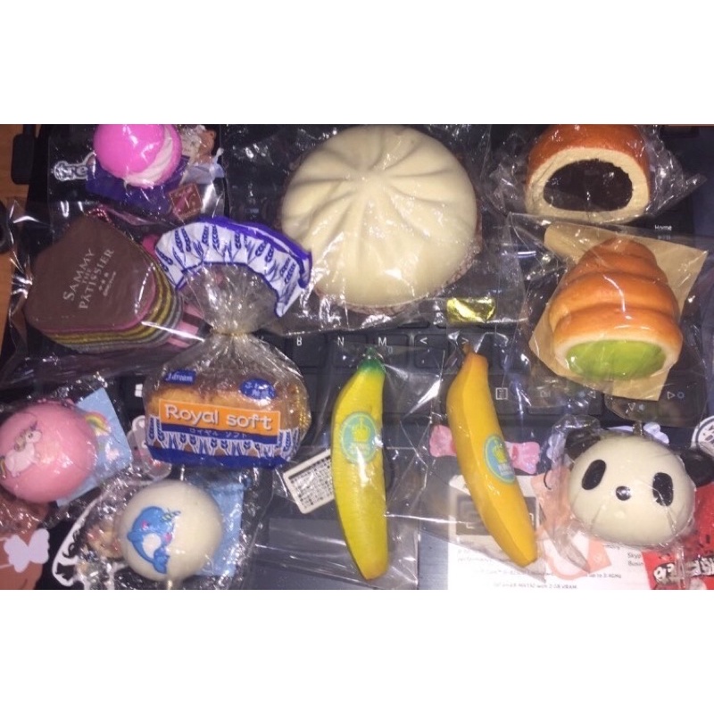 squishy sales (creamiicandy, sammy, japan bread, romansque, cafe de n, jdream, cutie creative, king 