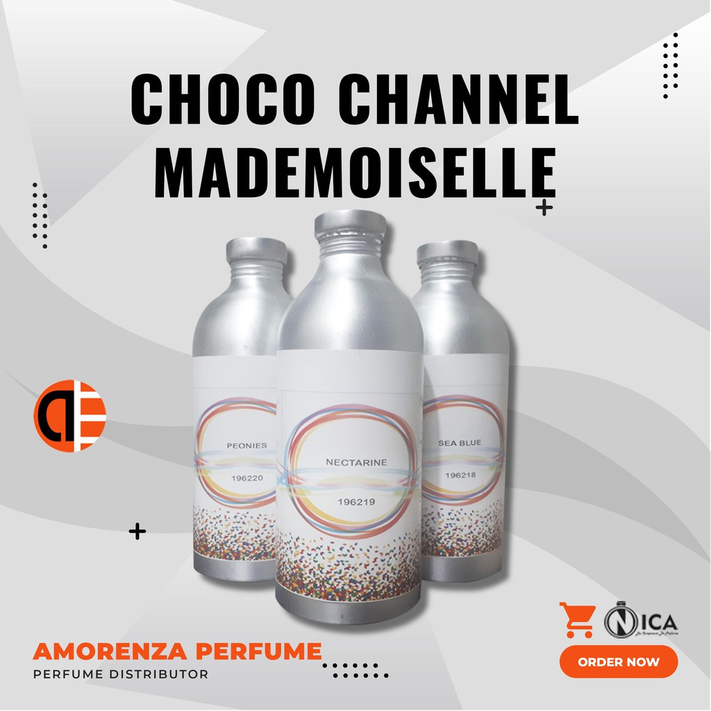 Bibit Parfum Murni CH0C0 CH4NEL MADEMOISELLE - SCAN CHOCO Nica Fragrance 500ml Segel Pabrik