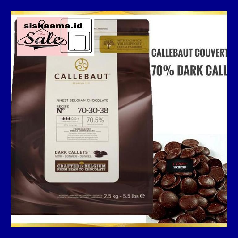 

A40D0Yh Callebaut 7030 Dark Chocolate 70% 250Gr D50Tr40V