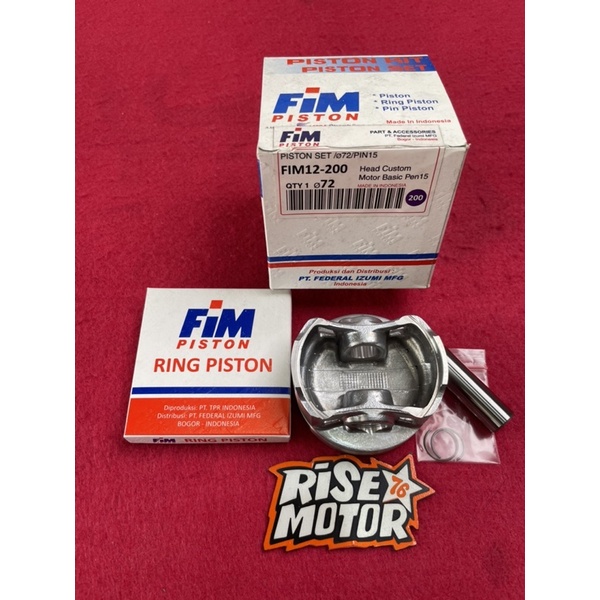 Piston Fim 72 pen 15 Mentah