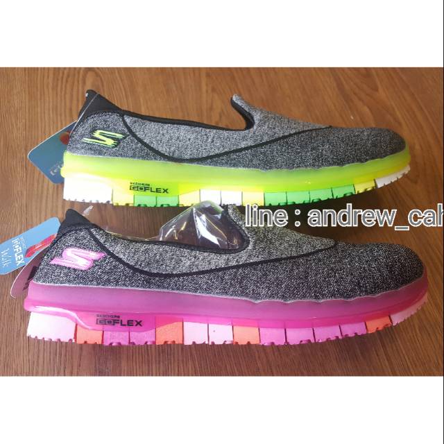 sepatu original import wanita brand Skechers type Goflex stok Terbatas