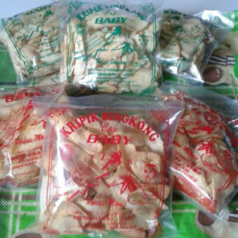 

kripik singkong cap baby