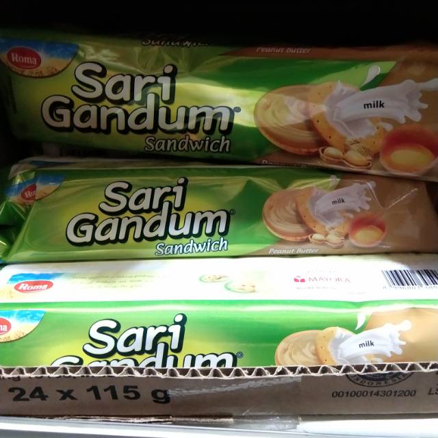 

Sari gandum x 24 pcs