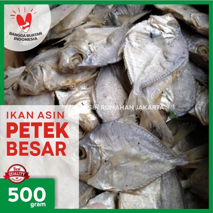 

PROMO Ikan Asin Petek Besar 500 Gram / Ikan Petek Besar