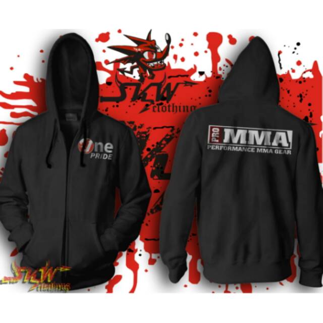 JAKET,HOODIE,ZIPPER,SWEATER MMA