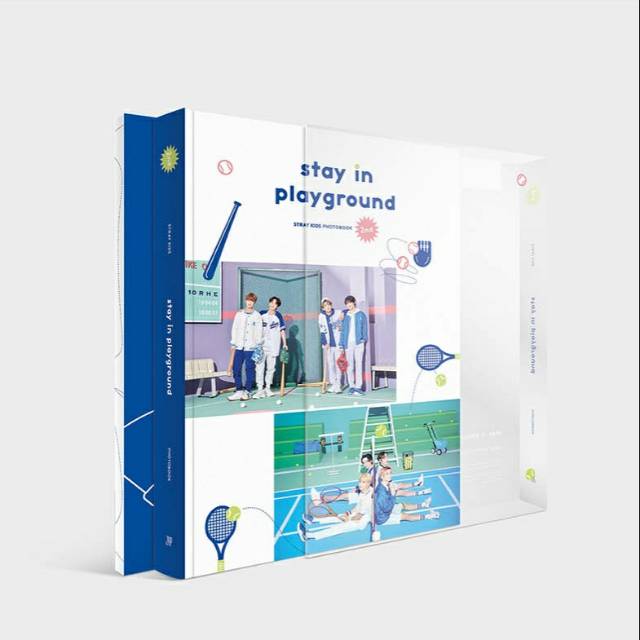 SHARING STRAYKIDS 2ND PHOTOBOOK : STAY IN PLAYGROUND