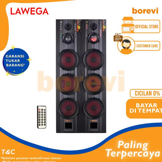 Speaker Lawega La 839 Bluetooth Speaker Aktif Lawega La-839 Tinamusda