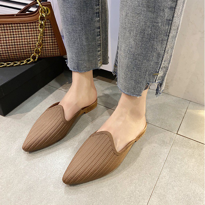 [✅BISA COD] 2607 FASHION RUBBER MULE (REAL PICTURE)