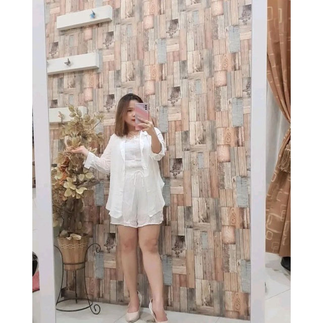 (MEDAN COD) SET BLAZER 3IN1 IMPORT BANGKOK / SET PREMIUM BKK