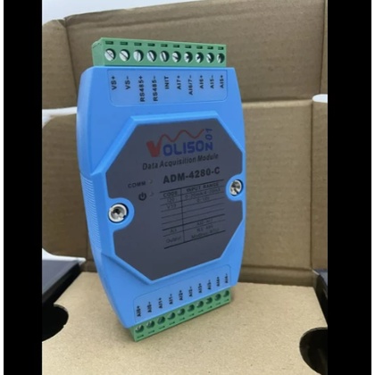 MODBUS RTU RS485 - Voltage 0-10 Volt to Modbus RTU RS485 ADM-4280-V10