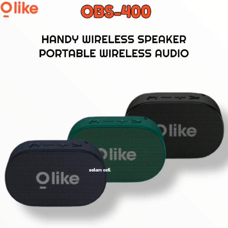 Speaker Bluetooth OASE/OLIKE OBS 400 Music Box Suara Mantap Original Garansi 6 bulan