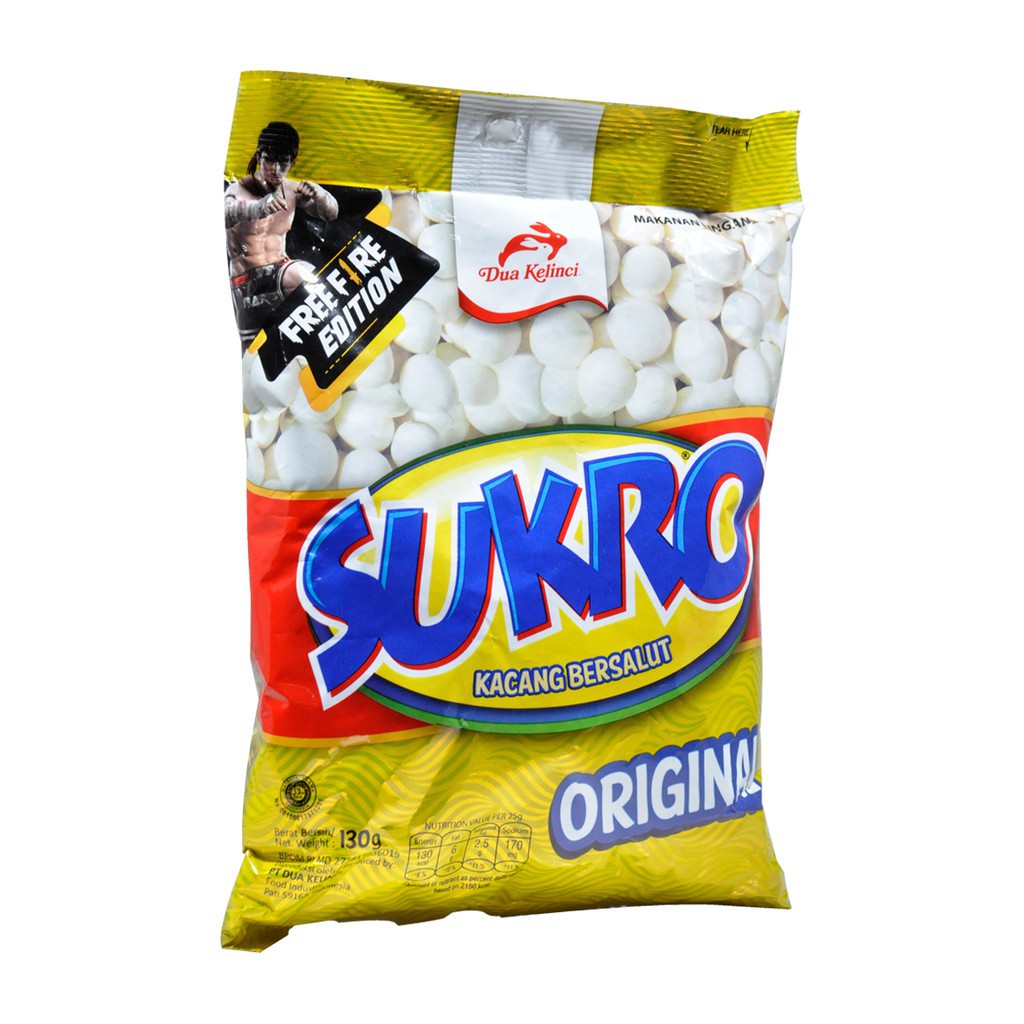 

Dua Kelinci Kacang Sukro Camilan 95gr