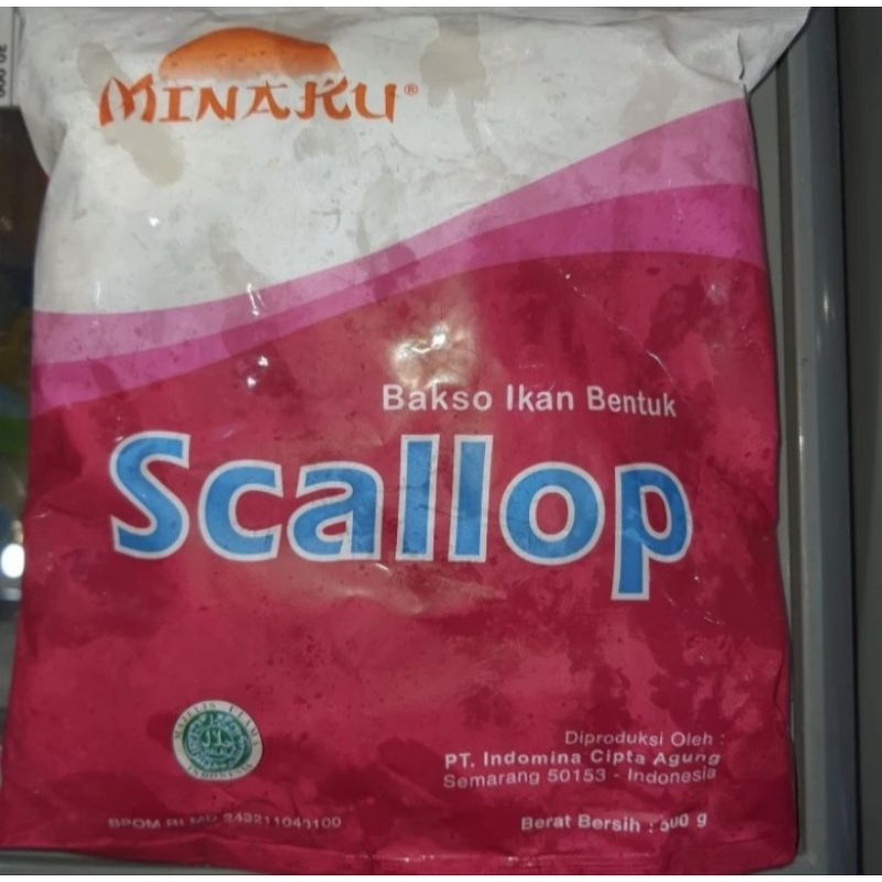 

Minaku Scallop 500Gr