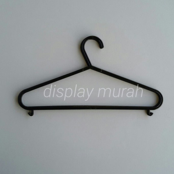 Hanger Plastik 889 Warna gantungan baju dewasa display pakaian hanger laundry-LSN