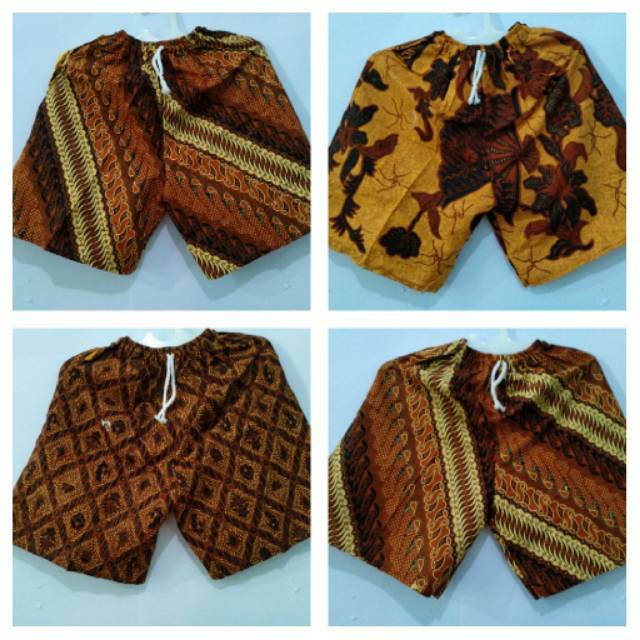 Celana Batik pendek ukuran all size pria dan wanita Harga murah