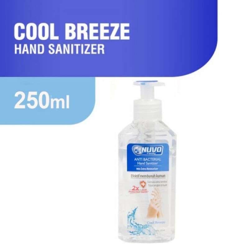 NUVO HAND SANITIZER GEL 250ML