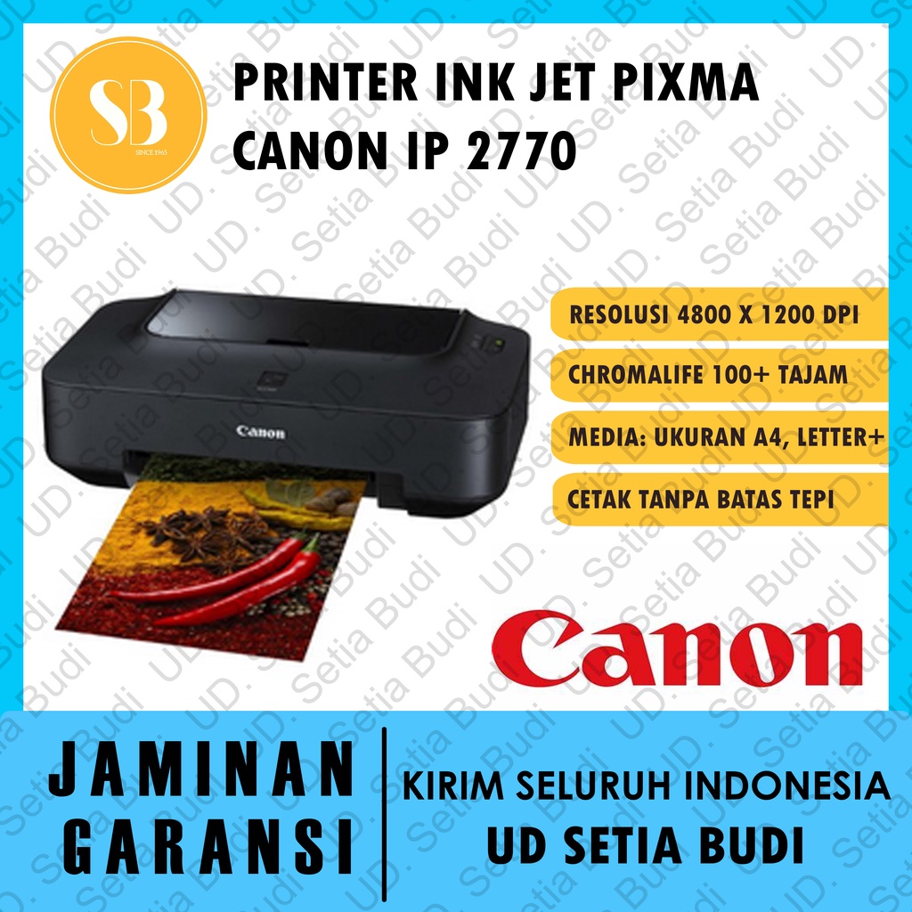 Printer Ink Jet Canon IP2770 PIXMA IP 2770