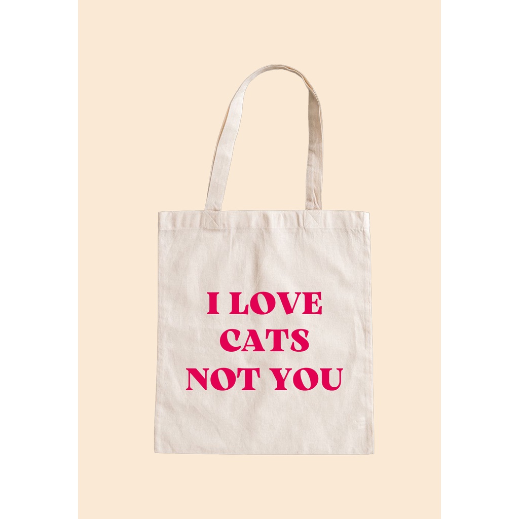 TAS TOTEBAG BUGGY simple (love cat)