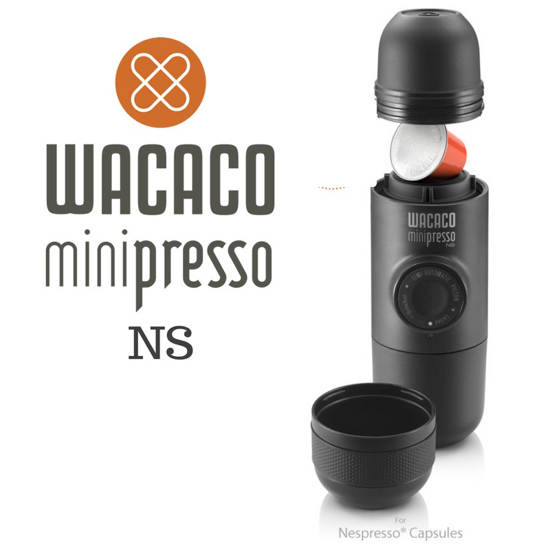 AKN88 - WACACO Minipresso NS CAPSULE Coffee Maker -Mesin Kopi Portable