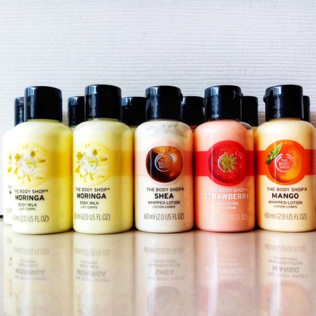 Jual [ORIGINAL] Body Lotion 60ML The Body Shop Indonesia