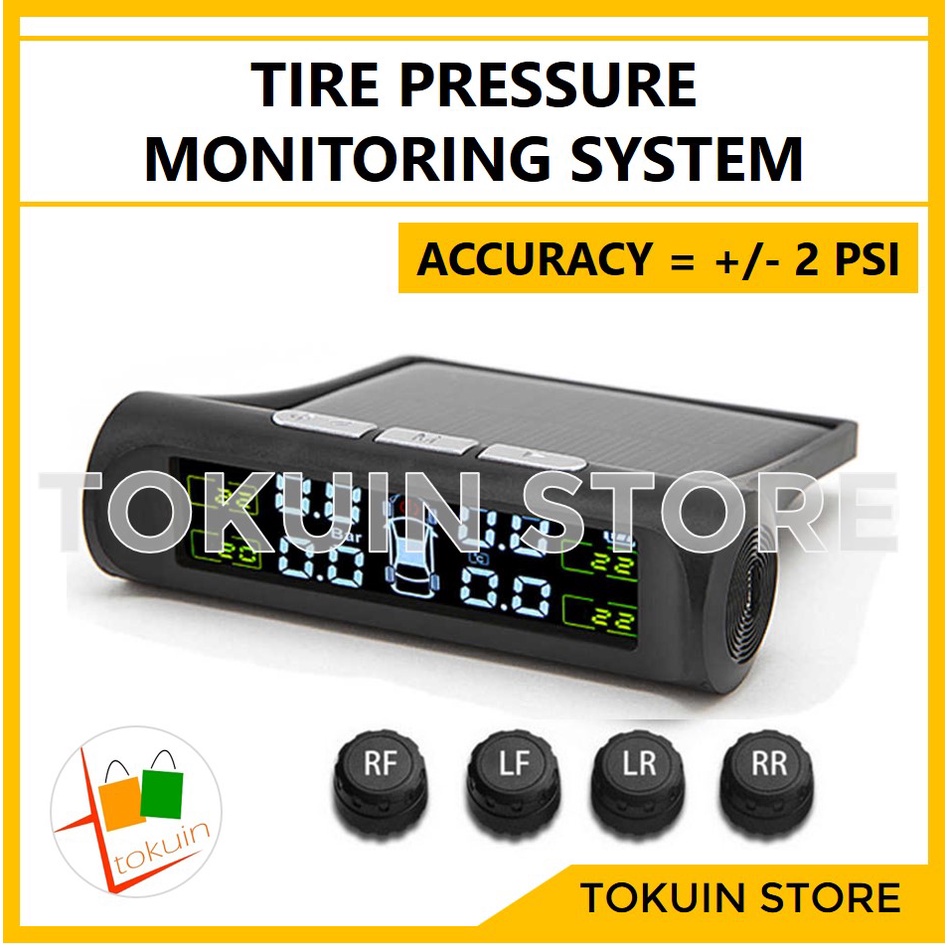 TPMS Tire Pressure Monitor Pengukur Tekanan Angin Ban Mobil