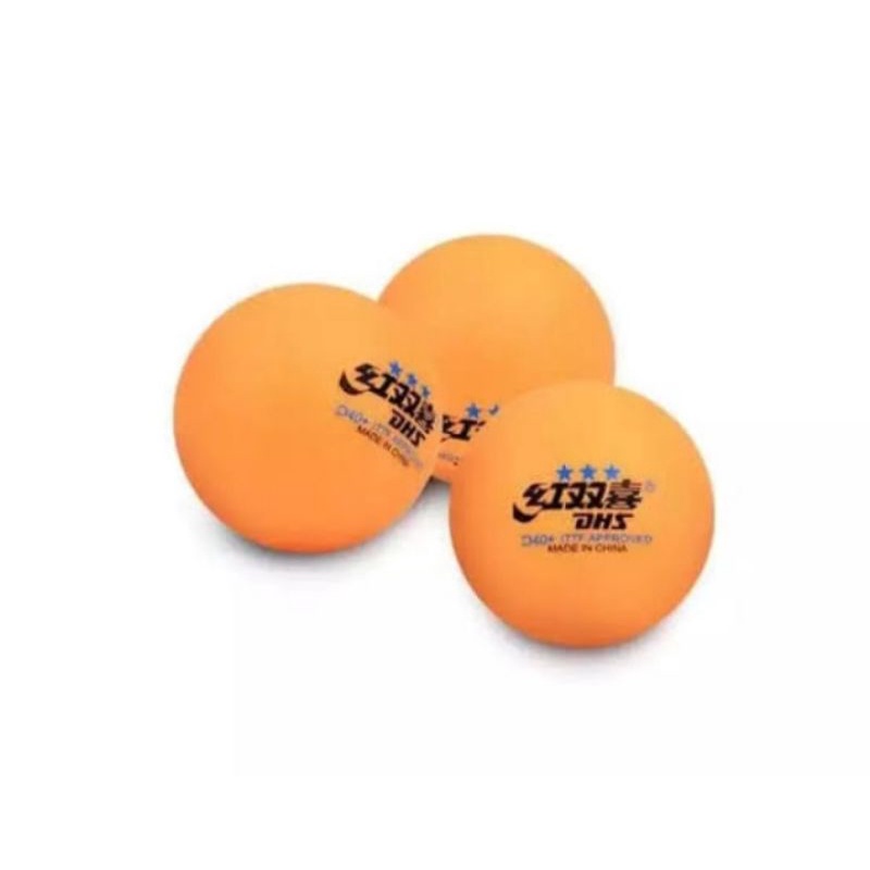Bola Pingpong DHS 3* D40 Kuning / Putih ( isi 10pcs ) / Bola Tenis Meja / Bola Pingpong