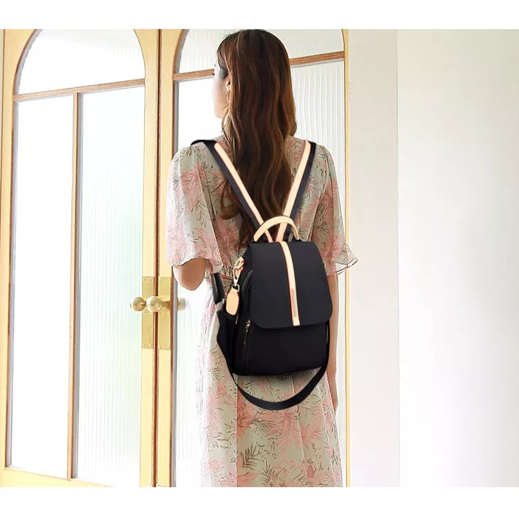 DT_123 - RANSEL KECIL KOREA IMUT 2021 UNTUK KERJA KULIAH SEKOLAH / Ransel Wanita / Tas Wanita-4