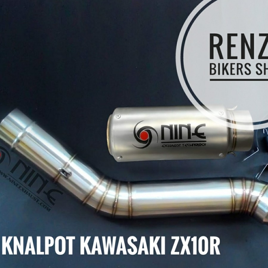 Knalpot kawasaki zx10r Slip On Nine Exhaust