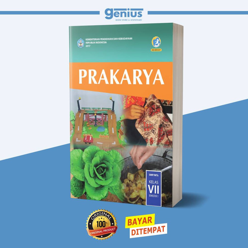 Kls 7 Buku Siswa Tematik BSE SMP-Prakarya Semester 1