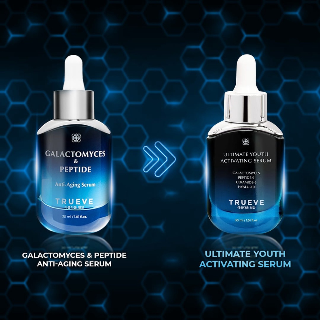 TRUEVE Ultimate Youth Activating Serum 30 ML / Serum Wajah Melindungi Skin Barrier &amp; Anti Aging Lebih Awet Muda