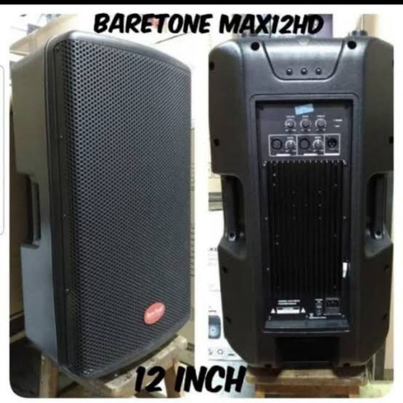 Speaker Aktif Baretone 12inch Max12hd Max 12 HD 500w ORIGINAL