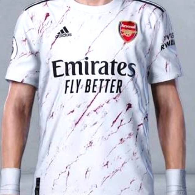 Jersey away Arsenal Musim 20/201 /Jersey Terbaru Grade Ori