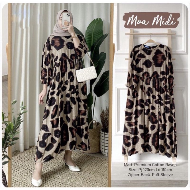 SANSO MIDI DRESS BUSUI LIO MOA PROMO