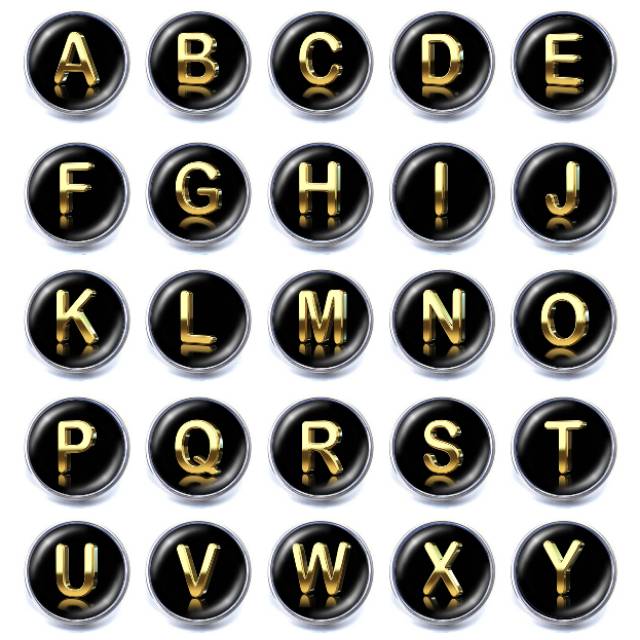 NEW! GELANG ABJAD ALPHABET HURUF A-Z CUSTOM KULIT MULTILAYER PREMIUM QUALITY