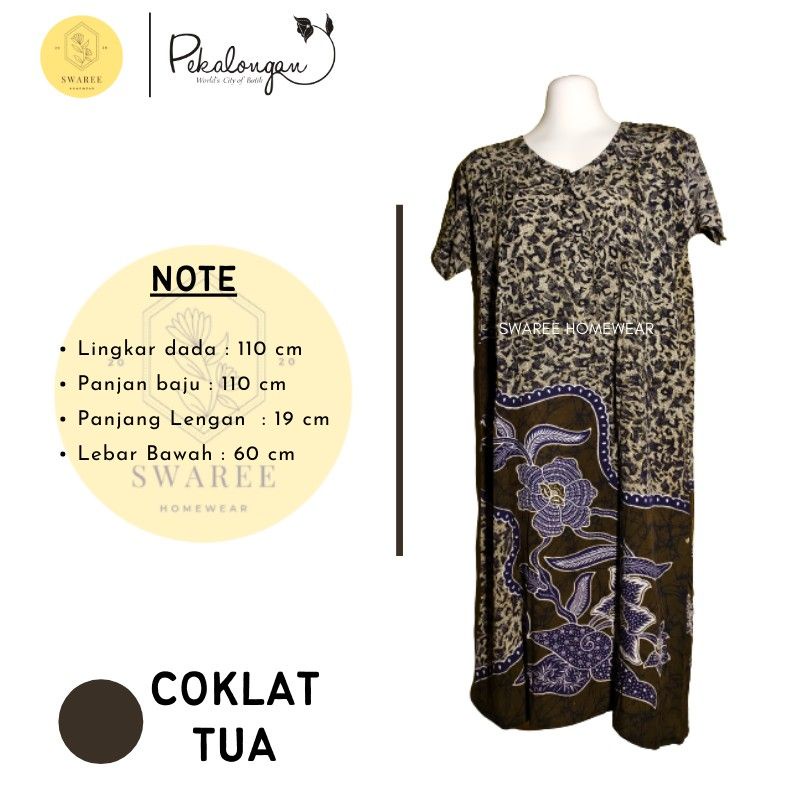 Baju Daster Murah Kekinian Batik Pekalongan Baju Wanita Modern Daster Busui Rayon Batik Wanita