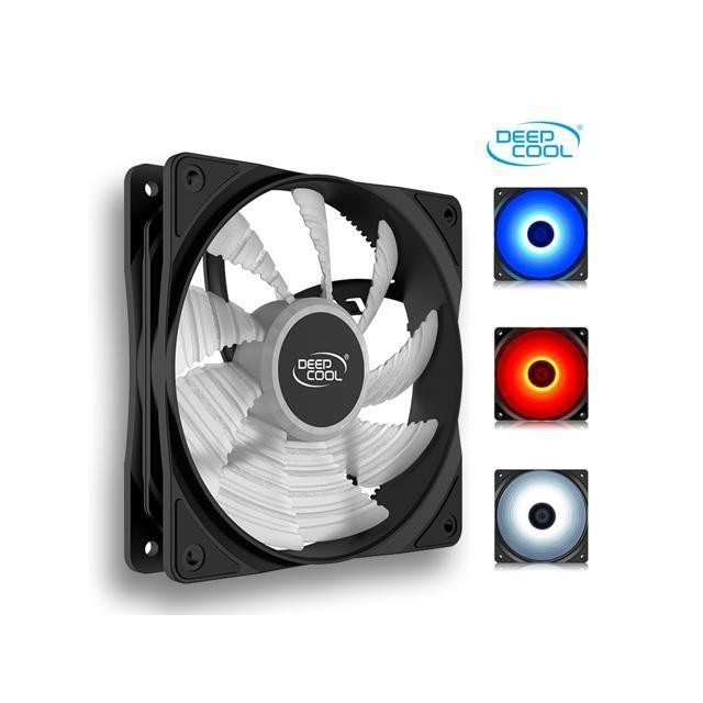 Deepcool RF 120 WHITE 12CM LED FAN / RF120 WHITE