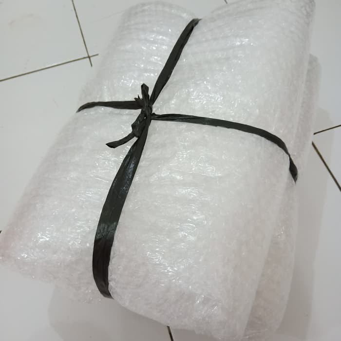 

Plastik Bubble / Bubble Wrap Meteran ukuran 1 m x 125 cm