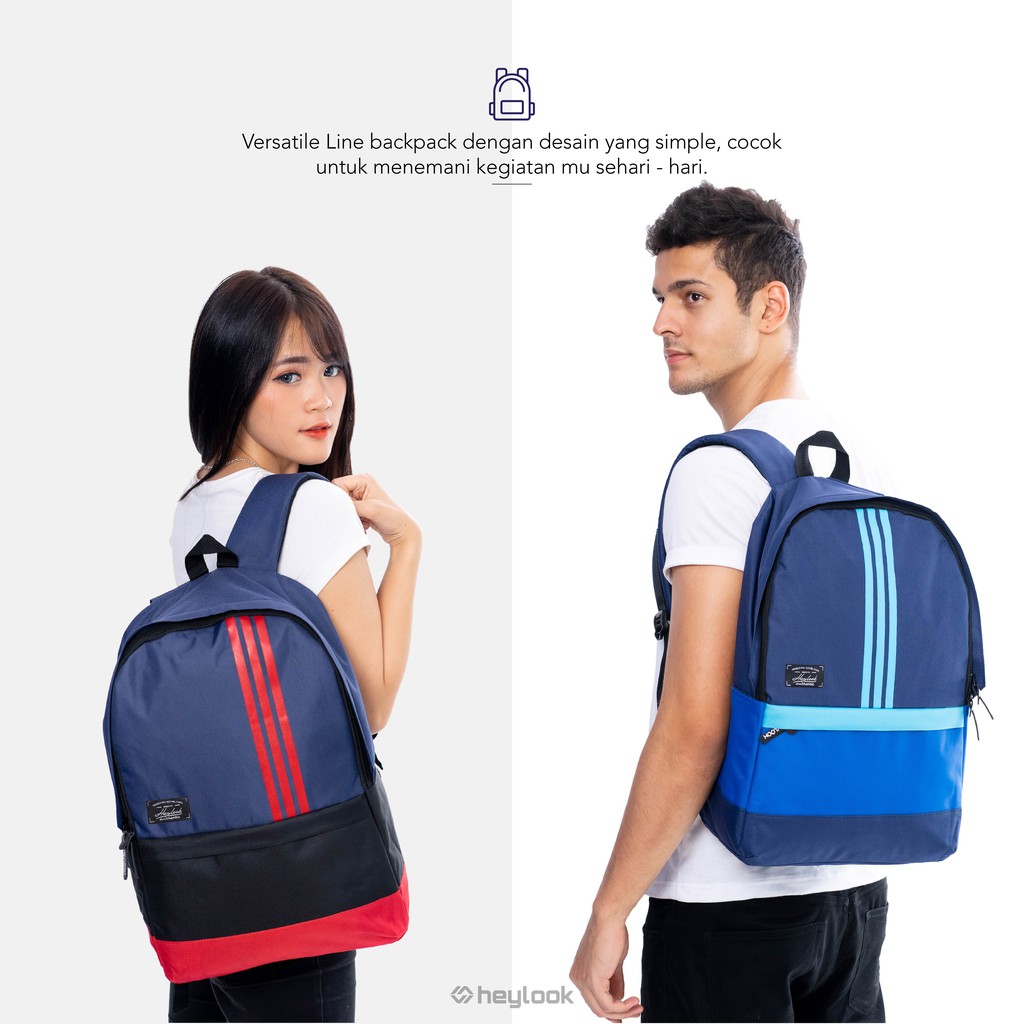 [BISA COD] Tas Punggung Ransel Jinjing Punggung Olahraga Gym Travel Backpack Bag Kapasitas Besar