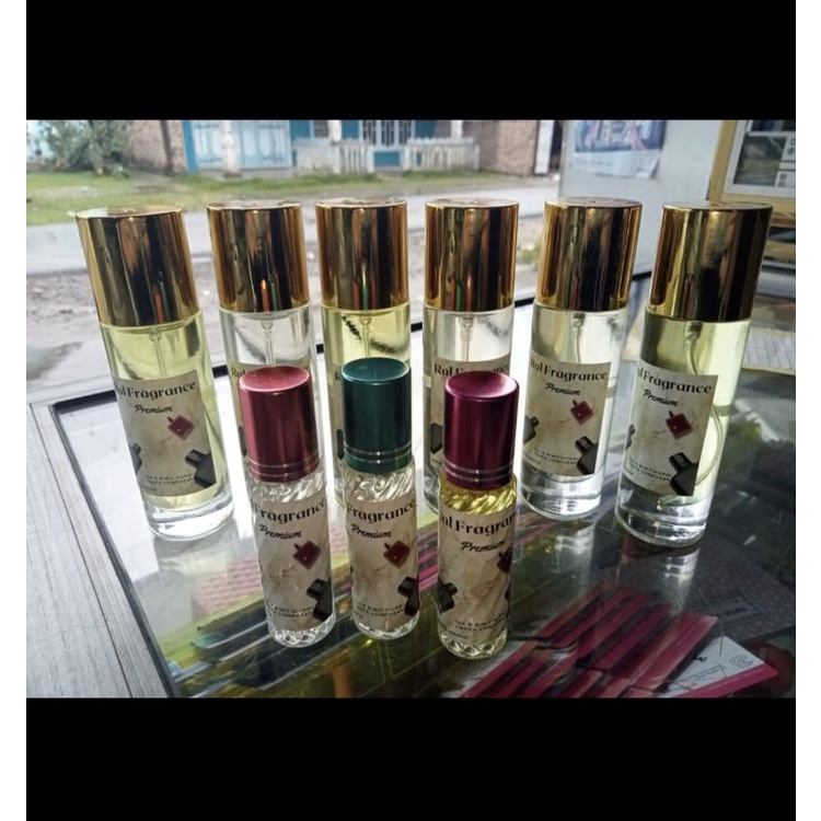 PARFUM REFILL BIBIT MURNI PART 1 BY RAL FRAGRANCE minyak wangi isi ulang tanpa campuran non alkohol 