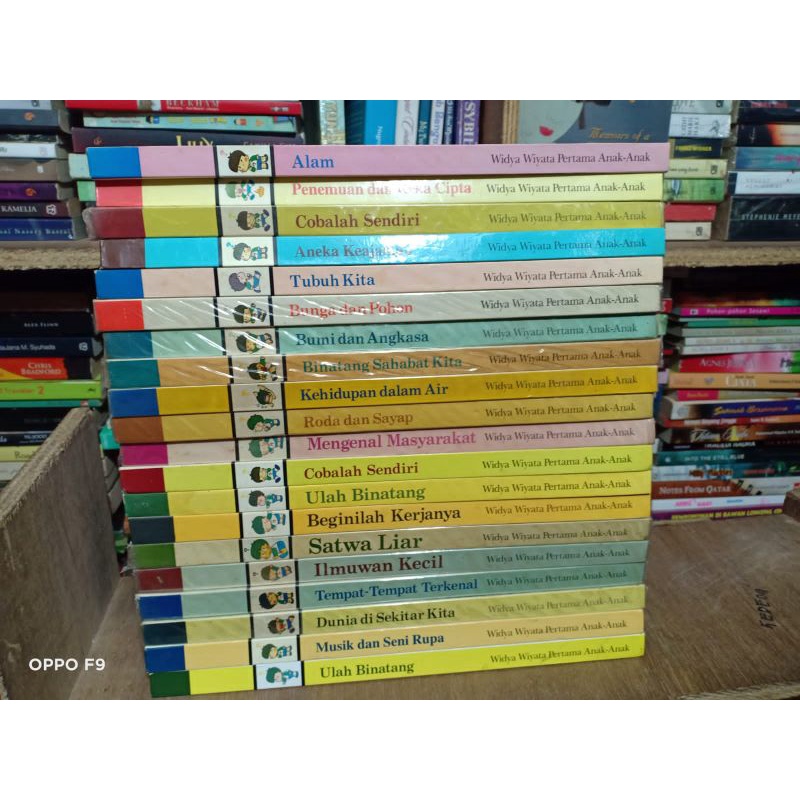 Buku Widya Wiyata pertama anak-anak
