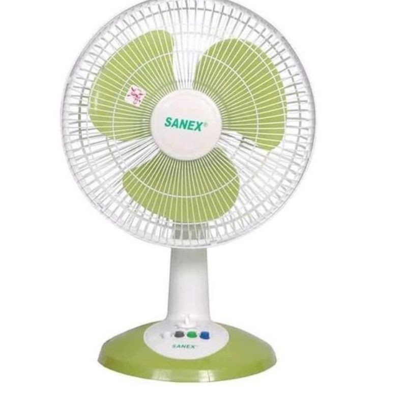 Sanex Desk Fan 12 inch Kipas meja SN 1287/ 1288 Warna Biru Ungu Hijau Pink Tosca