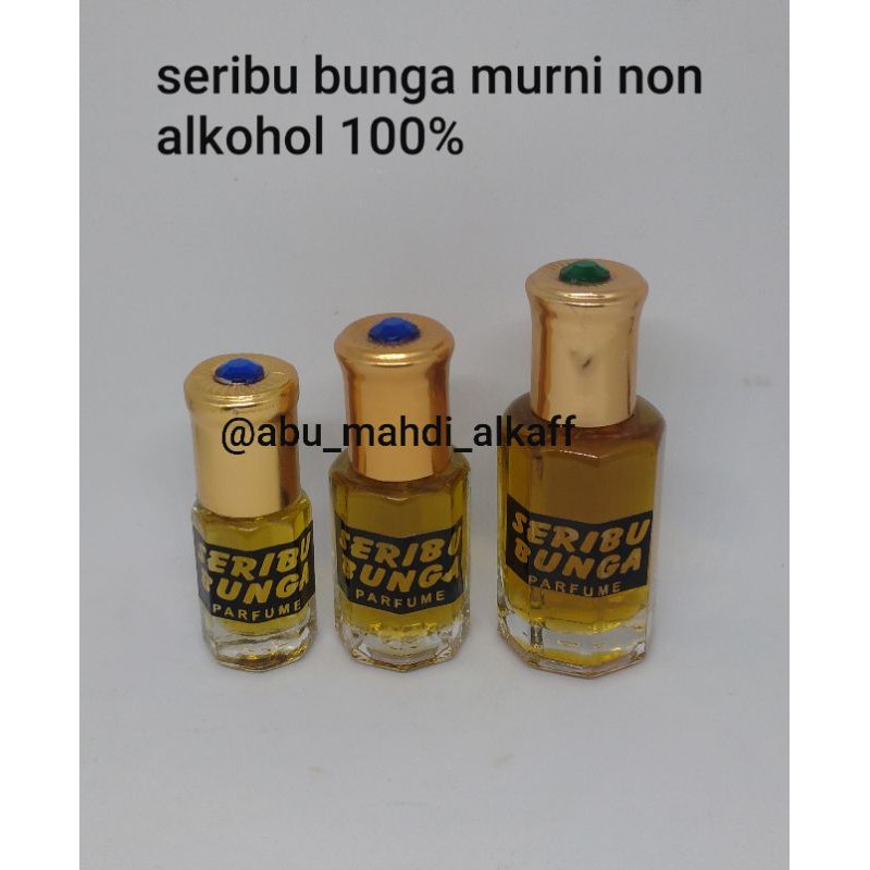 SERIBU BUNGA MURNI NON ALKOHOL 100% PARFUME MURNI