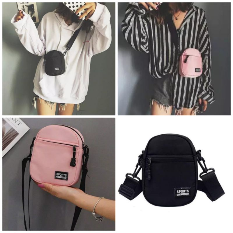 Tas Selempang Wanita Sling Bag Mini Sporty